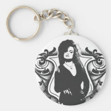 Bellatrix Lestrange dunkler Kunst-Entwurf Schlüsselanhänger