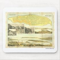 Belvedere-Halbinsel, Marin County, CA 1890. mousepads