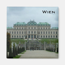 Belvedere-Palast Kühlschrankmagnete