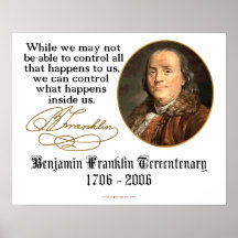 Ben Franklin - Kontrolle Plakate