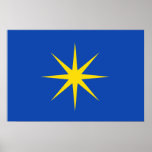 Benas, Spanien-Flagge Poster