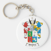 Benics Familien-ungarisches Wappen Schlüsselband