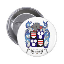 Bennett-Wappen-Knopf Buttons