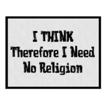 Benötigen Sie nicht Religion Postkarten