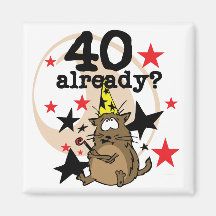 Bereits Geburtstag 40 Magnete