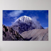 Berg Kailas, Tibet Posterdrucke
