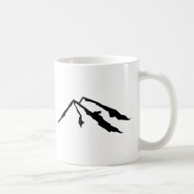 Berge Kaffee Tasse