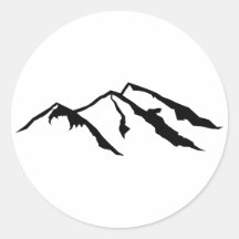 Berge Sticker
