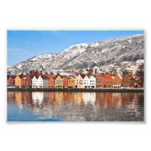 Bergen-Stadt Fotodrucke