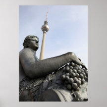 Beriner Fernsehturm - BerlinTV Tower Poster