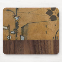 Berlin auf hölzernem mousepad 3