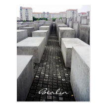 Berlin-Holocaustdenkmal Postkarte