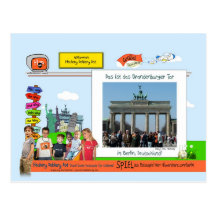Berlin ist ein ganz besonderer Ort! Postkarten