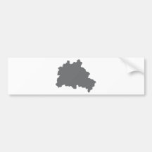 Berlin-Konturnikone Autosticker