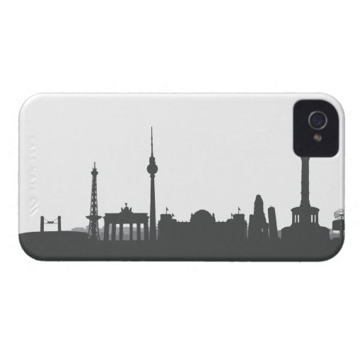 Berlin Skyline iPhone 4/4s Schutzhülle / Case iPhone 4 Hülle