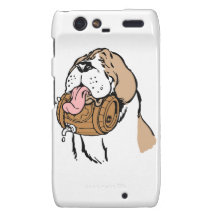 Bernhardiner-Fass-Hund Droid RAZR Hüllen