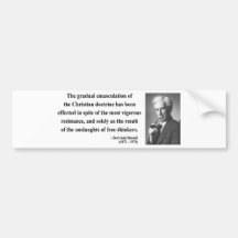 Bertrand Russell-Zitat 7b Autoaufkleber