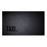 Beruflich schwärzen Sie heraus Taxi-Geschäfts-Kart Visitenkarten