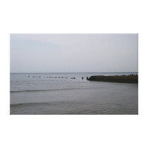 Beruhigendes Wasser Galerie Falt Leinwand