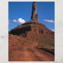 Berühmte Buttes-Felsformation Personalisierte Flyer