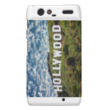 Berühmtes Hollywood-Zeichen Motorola Droid RAZR Case
