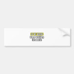 Beschäftigte kämpfende Schlaflosigkeit Autosticker