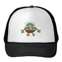 beschmutzen Sie das doof grüne Monster Baseball Kappe