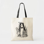 Beschriften Sie "A" im Garten - Tasche