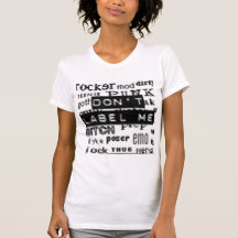 beschriften Sie mich nicht T-shirt