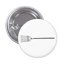 Besen-Knopf Anstecknadelbuttons