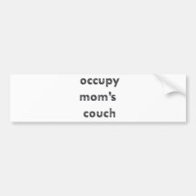 Besetzen Sie die Couch der Mammas Auto Sticker