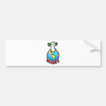 Besetzen Sie Erde Auto Sticker