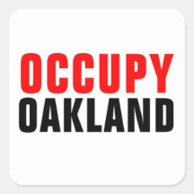BESETZEN Sie OAKLAND-Aufkleber