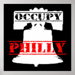 Besetzen Sie Philly Liberty Bell T-Shirt Plakatdruck