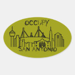 Besetzen Sie San Antonio Sticker