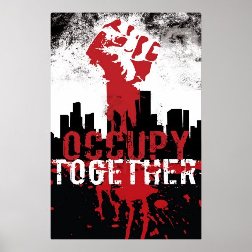 Besetzen Sie zusammen Plakat