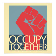 Besetzen Sie zusammen Protest-Kunst-Occupy Wall St Photo Drucke