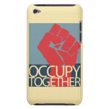 Besetzen Sie zusammen Protest-Kunst-Occupy Wall St iPod Touch Hülle