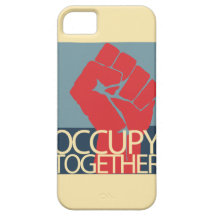 Besetzen Sie zusammen Protest-Kunst-Occupy Wall St iPhone 5 Hülle