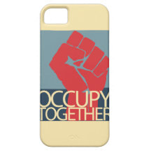Besetzen Sie zusammen Protest-Kunst-Occupy Wall St iPhone 5 Hüllen