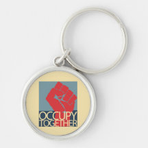 Besetzen Sie zusammen Protest-Kunst-Occupy Wall St Schlüsselband