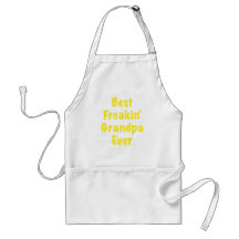 Best Freakin Grandpa Ever Apron