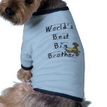 Beste der Bruder-T-Shirts und Geschenke der Welt Hund T Shirt