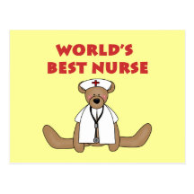 Beste die Krankenschwester-T-Shirts und Geschenke  Postkarte