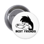 Beste Freunde Anstecknadelbuttons