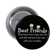 Beste Freunde Button