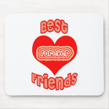 Beste Freunde für immer Mousepad