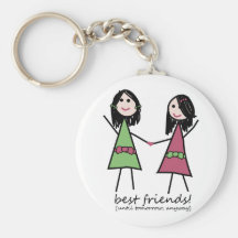 "Beste Freunde" Keychain Schlüsselanhänger