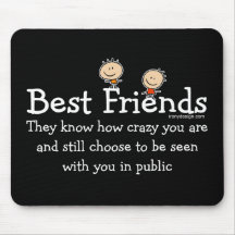 Beste Freunde Mousepad