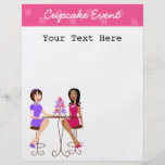 Beste Freunde und kleine Kuchen! Personalisierte Flyer